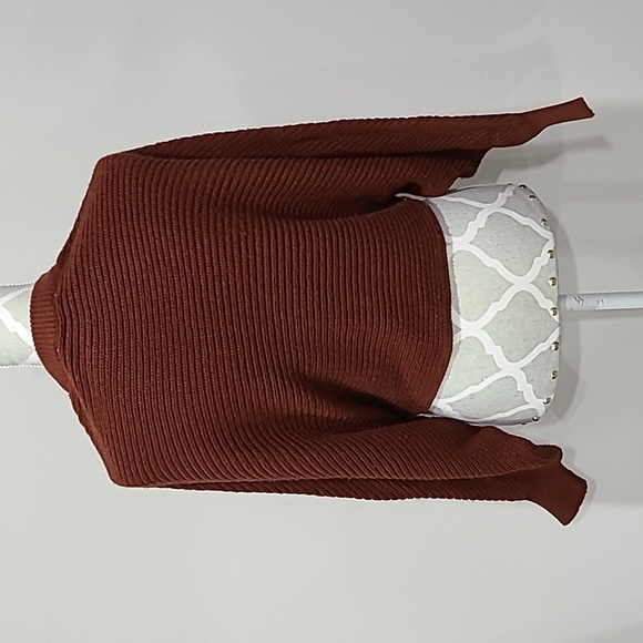 Seven Sisters Brown Sweater - Picture 6 of 7